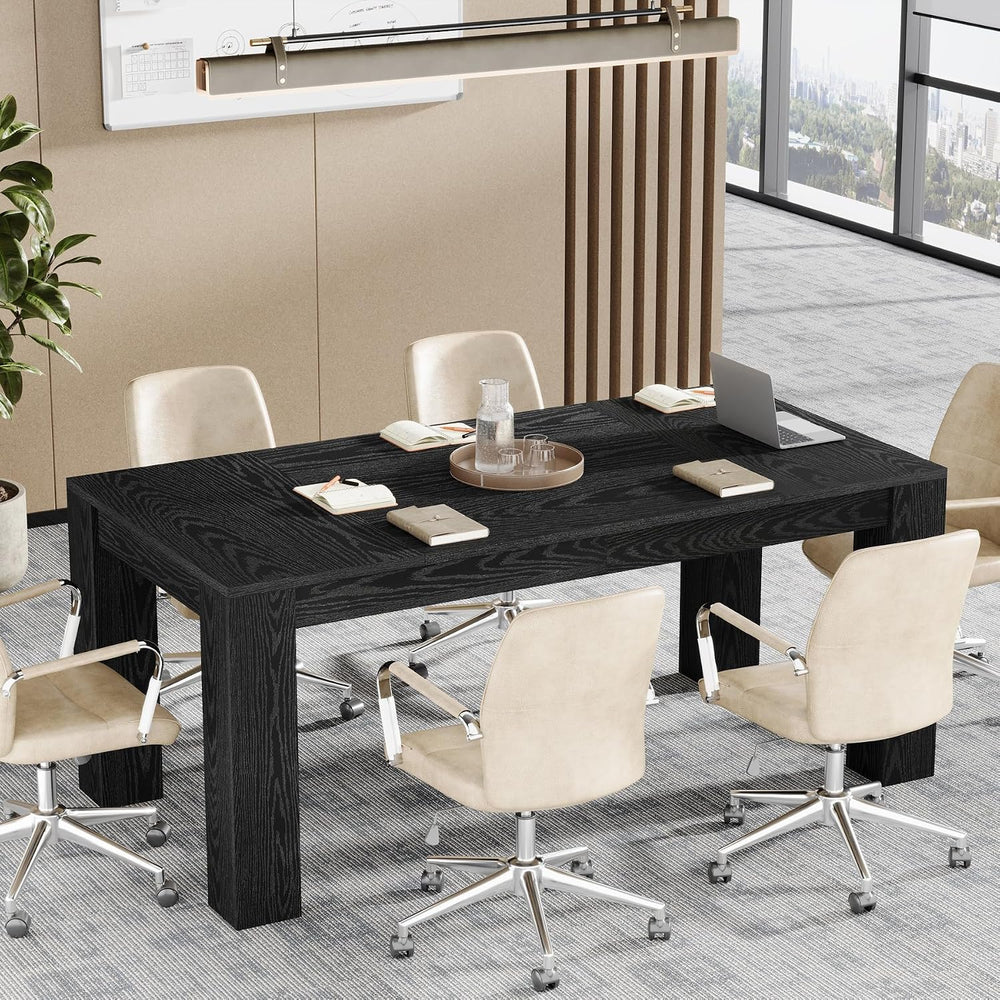 Tribesigns 63-Inch Executive Desk, Large Office Computer Desk, Simple Worksta...