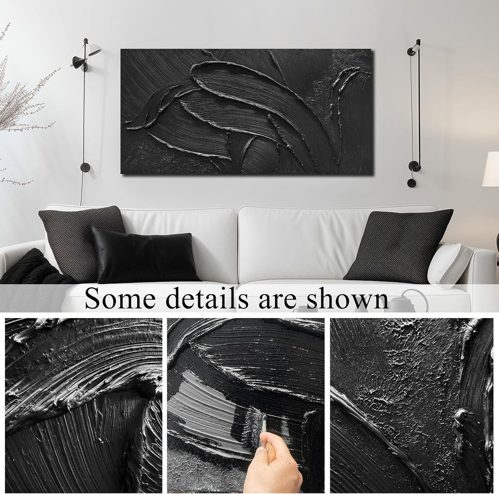 3D Textured Hand Painted Oil Paintings On Canvas Abstract Painting
