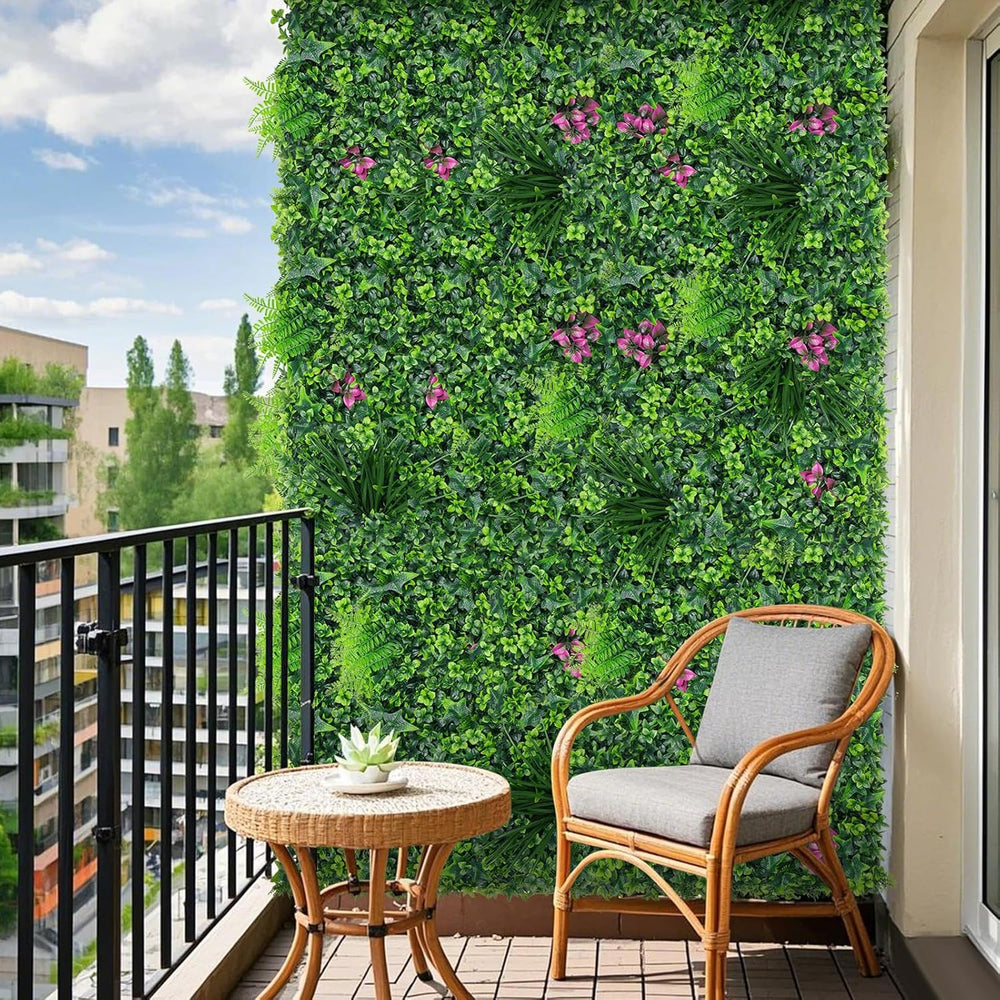 Grooy 40"x120"(33.33 SQFT) Artificial Boxwood Roll Panels for Outdoor