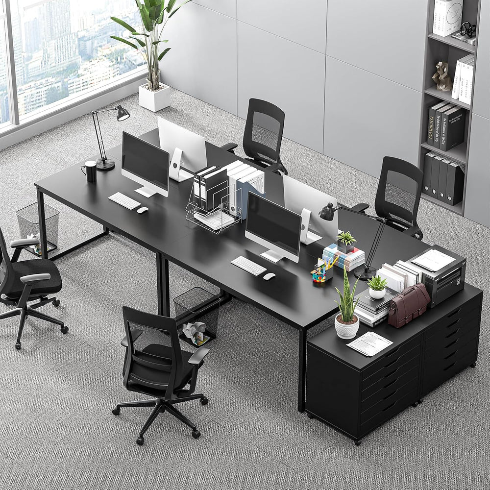 ZenStyle Computer Desk 47" Modern Sturdy Office Desk Computer Table PC L...