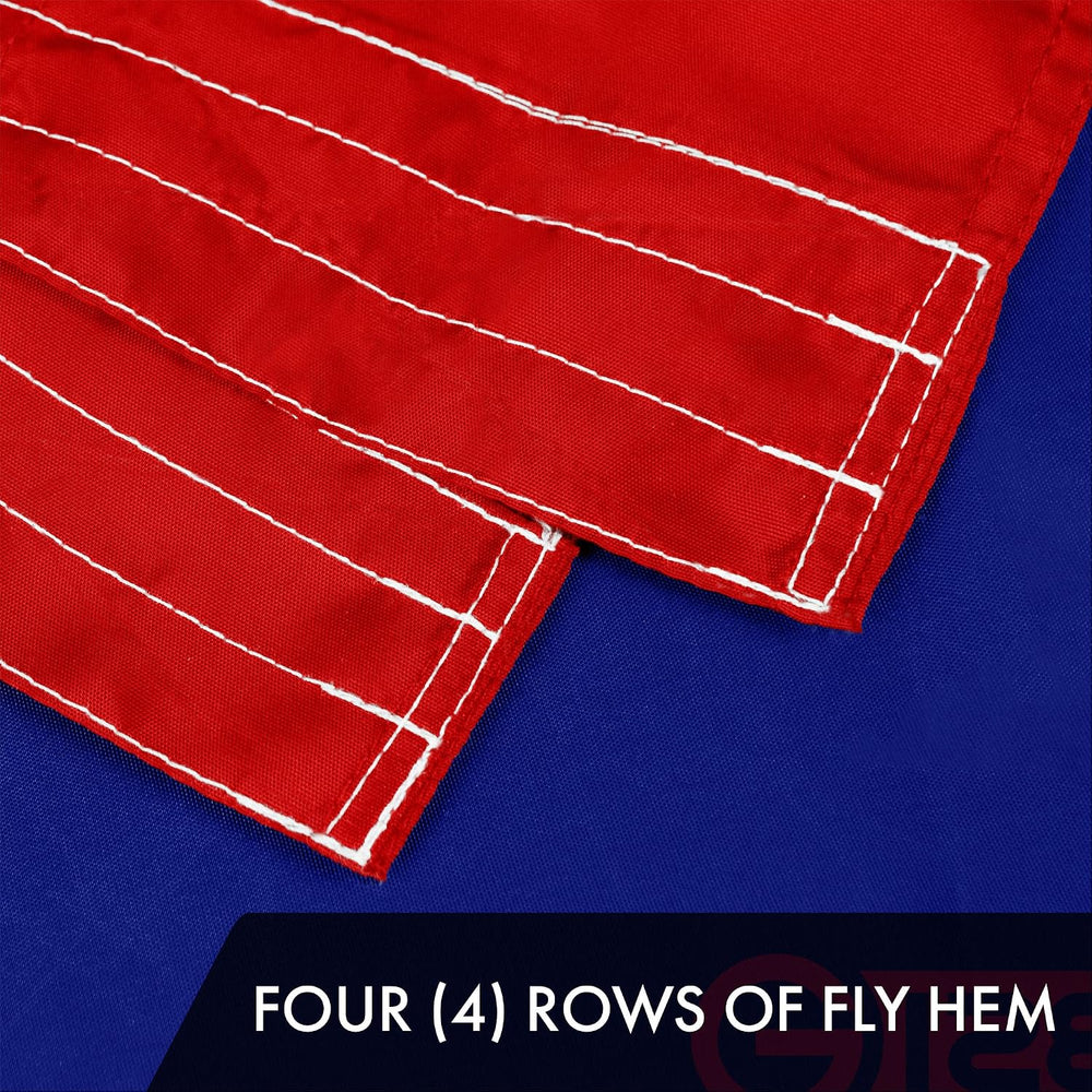 G128 Combo Pack: American USA Flag 5x8 Ft & Texas TX State Flag 5x8 Ft | ...