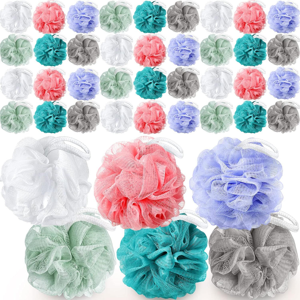 Umigy 36 Pcs Bath Sponge Shower 40g Loofahs Bulk Bath Luffas Exfoliating Body...