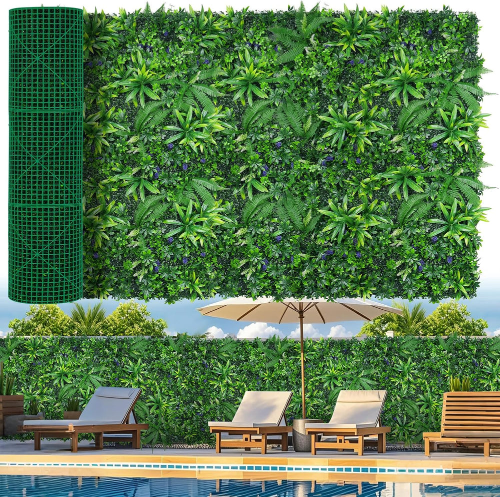 Grooy Artificial Boxwood Roll Panels 60"x160"(67 SQFT)
