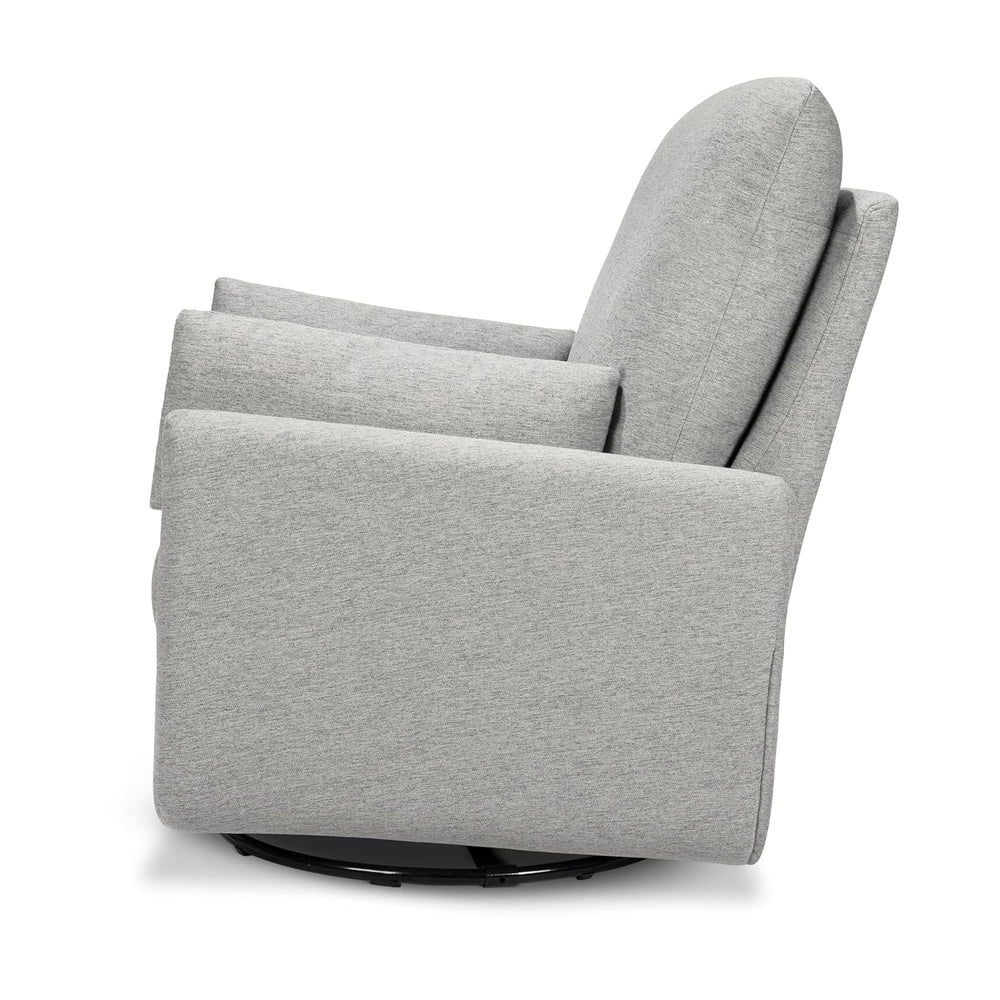 Davinci Juno Swivel Glider, GREENGUARD Gold Certified, Frost Grey