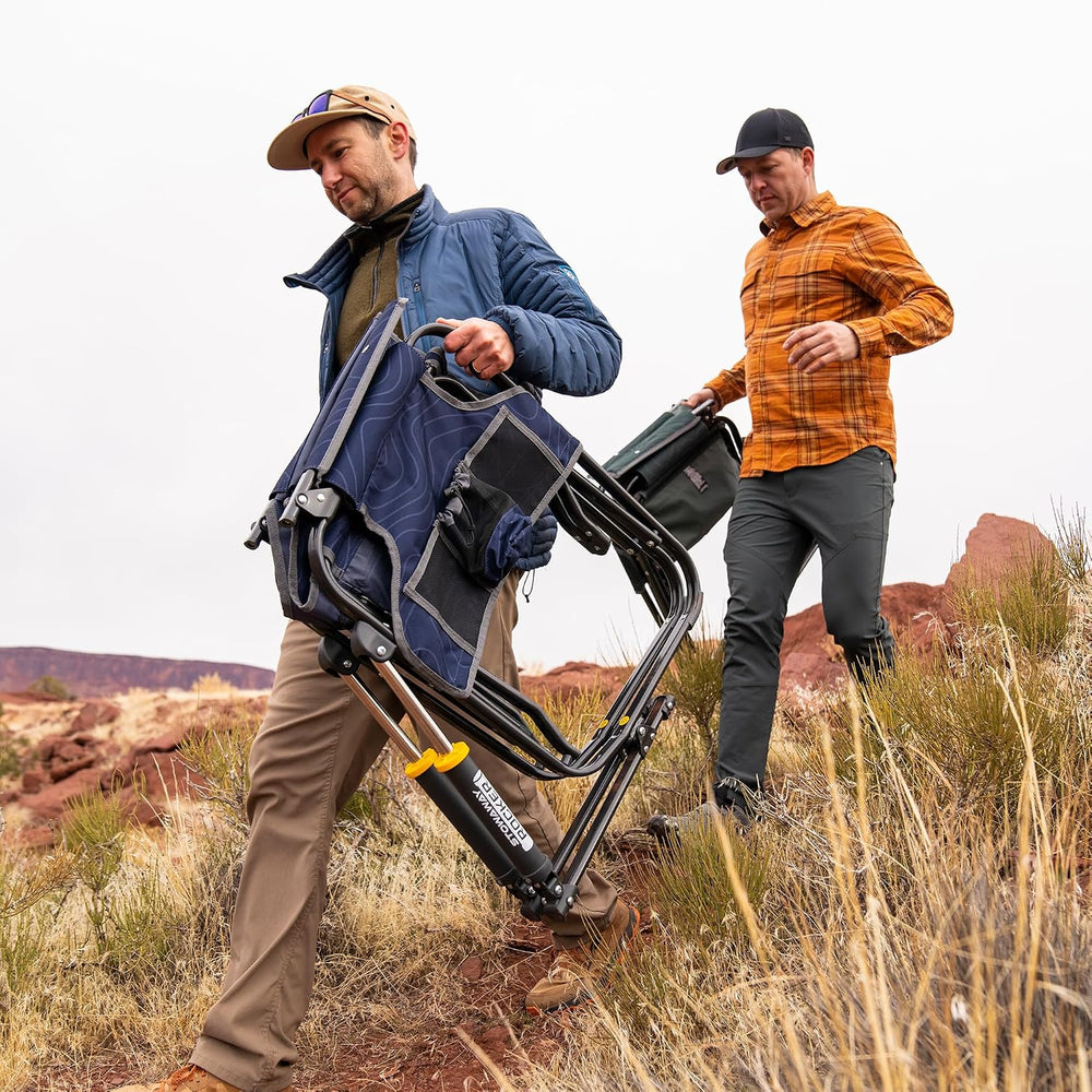GCI Outdoor Stowaway Rocker - Navy Topo