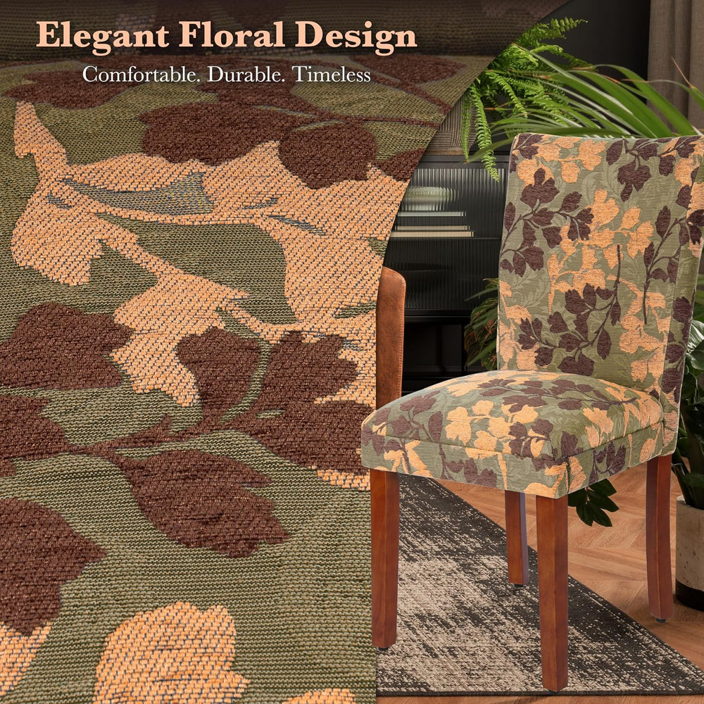 HomePop Parsons Dining Chair - Brown Woven (Single Pack)