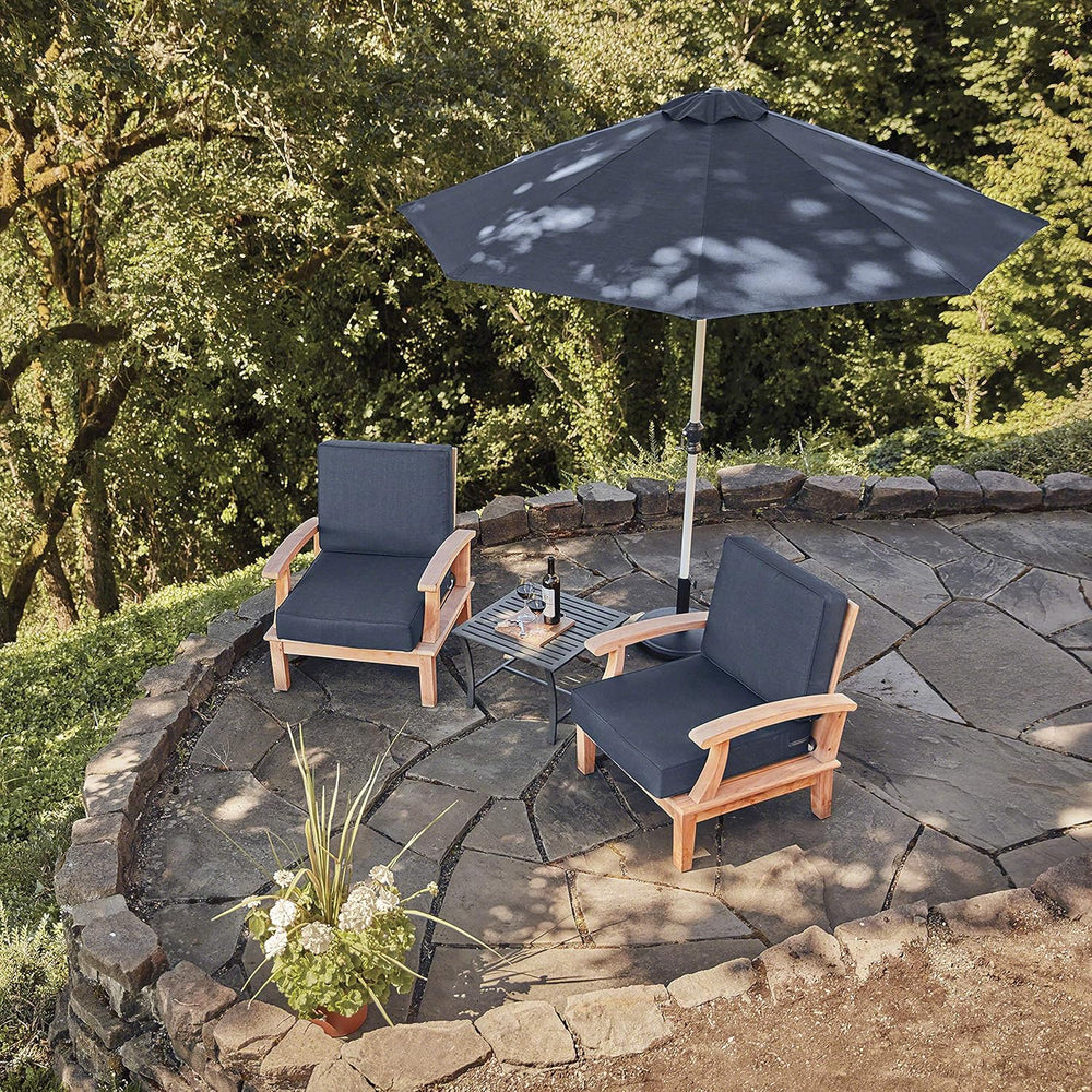 Classic Accessories Montlake Water-Resistant 21 x 22 x 4 Inch Patio Lounge Ba...