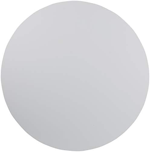 Flash Furniture 6-Foot Round Granite White Plastic Folding Table