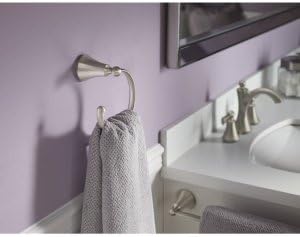 Moen YB5224CH Wynford -Towel Bar, Chrome