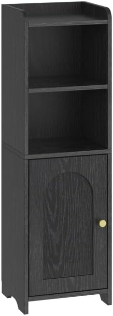 Hzuaneri Bathroom Storage Cabinet, Narrow Toilet Paper Cabinets with Doors