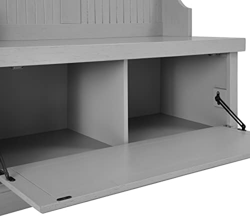 Crosley Furniture Seaside Hall Tree, Shoe Rack Bench