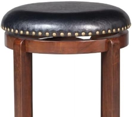 cordova swivel backless counter stool - mocha brown, package contents