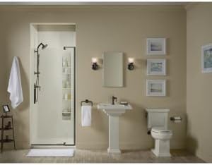 KOHLER 72571-Sn Artifacts Towel Ring, Vibrant Polished Nickel