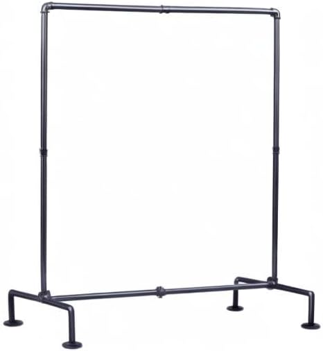 OROPY Heavy Duty Clothes Rack, Industrial Pipe Clothing Rack Freestanding