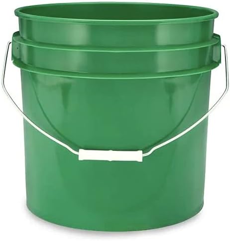 House Naturals 3.5 Gallon Food Grade Multi Color Bucket Pail with Screw On Li...