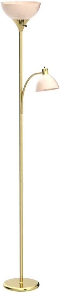 Brightech Sky Dome Plus LED Floor lamp, Torchiere Super Bright Floor Lamp wit...