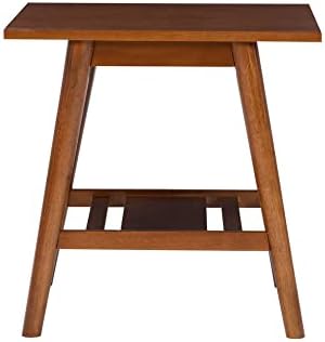 Linon Melissa Mid-Century Walnut End Table