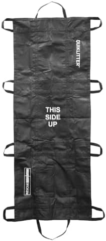 Rescue Essentials Original QuikLitter Soft Stretcher, Black-1 Count
