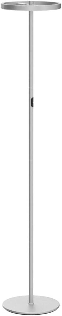 Brightech Halo Split Floor Lamp, Modern Bright LED Torchiere Floor Lamp for O...