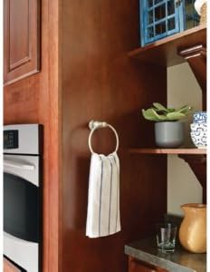 Moen YB1086BRB Traditional 6" Towel Ring Mediterranean Bronze