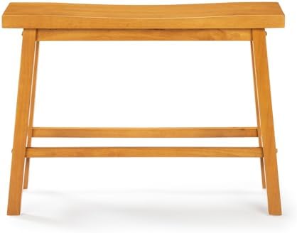 Sonoma Backless Bench - Golden Oak