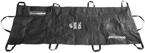 Rescue Essentials Original QuikLitter Soft Stretcher, Black-1 Count
