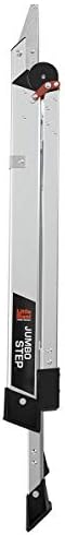 Little Giant Jumbo Step 3-Step Foldable 2.2 ft Aluminum Stool, 11903