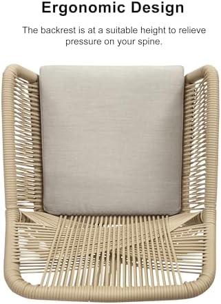 PURPLE LEAF Patio Dining Set 11 Pieces Rattan Aluminum Thick Cushion Teak