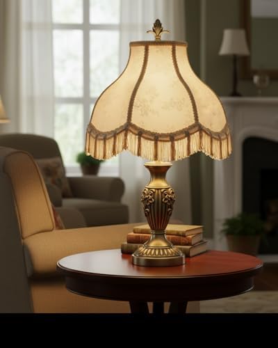 Aspen Creative 30331 Transitional Scallop Bell Shape Spider Construction Lamp...