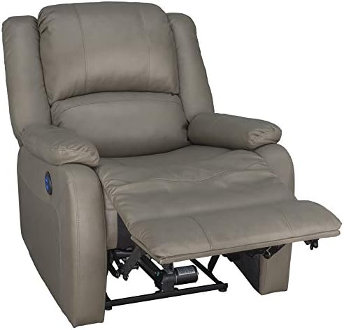 RecPro Charles 30" Powered Zero Wall RV Recliner, Putty, Single