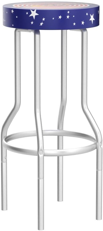 ARCADE1UP Stool Adjustable Height 21.5 inches to 29.5 inches (Pac Mania)