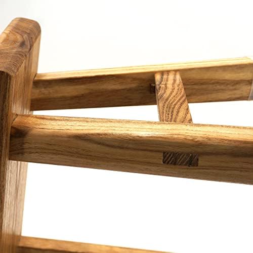 Handmade Solid Wood Stool Milking10 Height Wooden Step Stool Simple Wooden Vi...