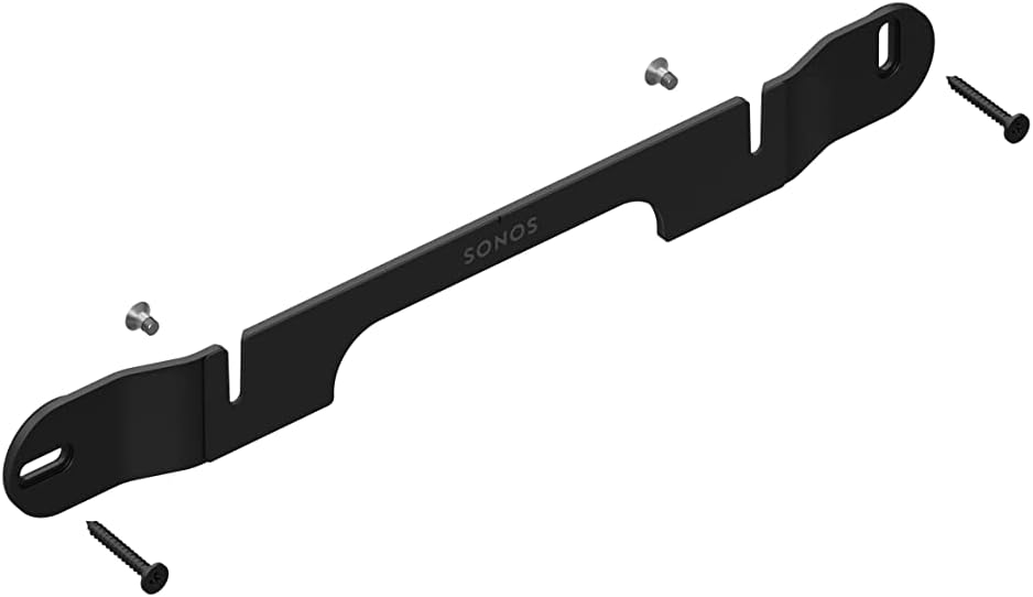 Sonos Ray Wall Mount | Designed to Eliminate Rattle | All Mounting Hardware Included | Low-Profile 15" Plate | Frees Up Surface Space