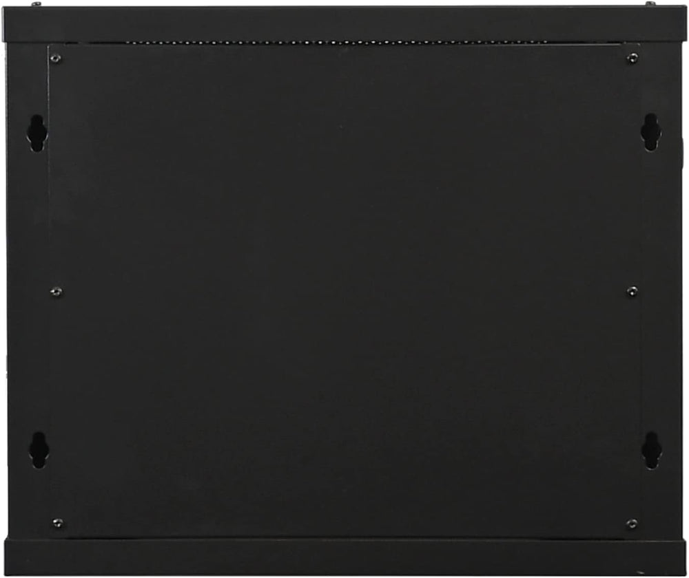 AEONS 9U Wall Mount Server Rack Cabinet with Lockable Mesh Door, 18" Depth