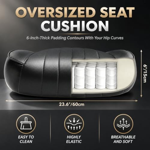 Big and Tall Office Chair, 600lbs Executive Chairs Heavy Duty