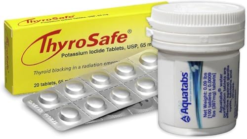 Aquatabs 397mg Tablets (100 Pack) & ThyroSafe 65mg Tablets (20 Pack)