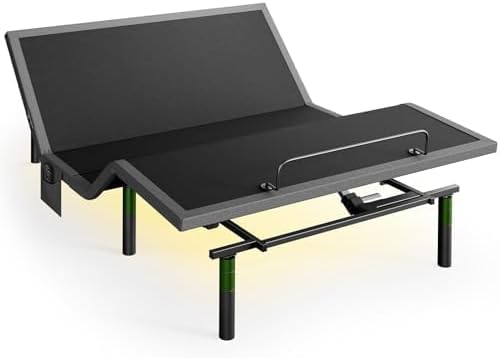 Marsail MS01 Queen Adjustable Bed Base Frame, 4 Ports USB A&C Adjustable ...