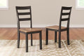 Signature Design by Ashley Gesthaven Solid Wood Dining Chairs, Set of 2