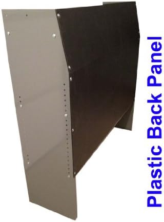 Van Shelving Storage Unit with Door Kit 45" L x 44" H x13 D, Design...