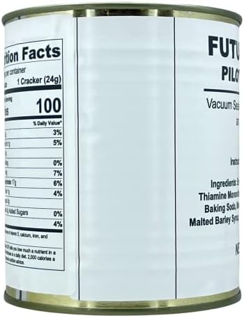 Future Essentials Survival Crackers – #2.5 Can, 30-Year Shelf Life, 1-Pack