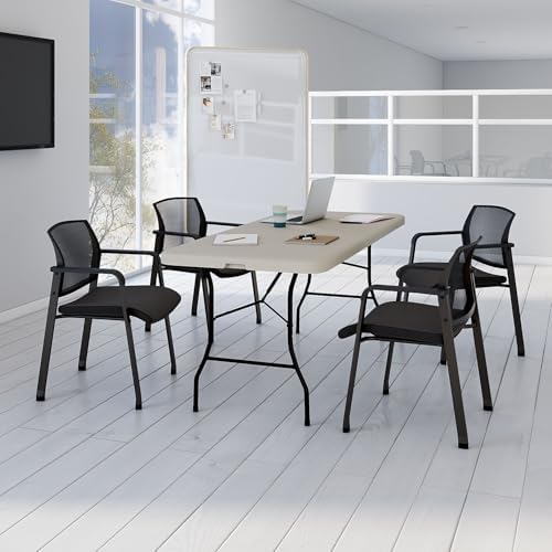 Staples Heavy-Duty Folding Utility Table, 72 Inch