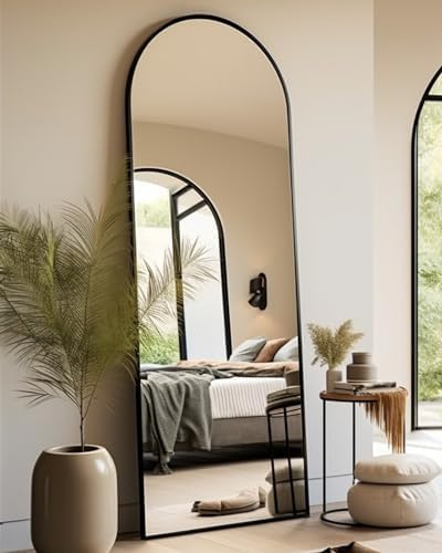 BEVERDY Arched Full Length Mirror - 18"58" Standing Mirror with Sta...
