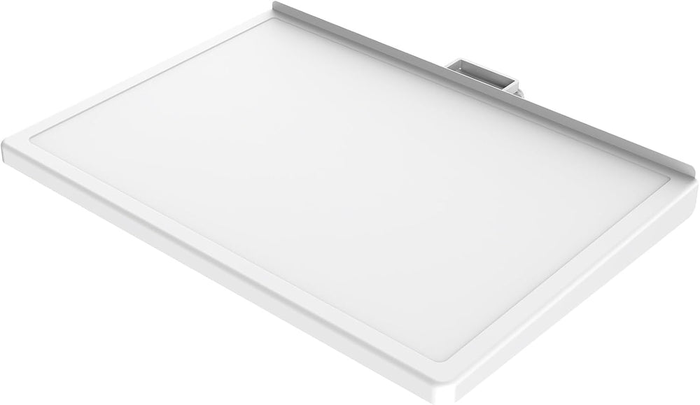 FITUEYES Storage Shelf Designed for Zen/Cantor Series Floor TV Stand, White