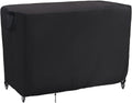 Kingling Outdoor Table Cover for Wicker Bar Cart 48''L x 18''W x 36''H
