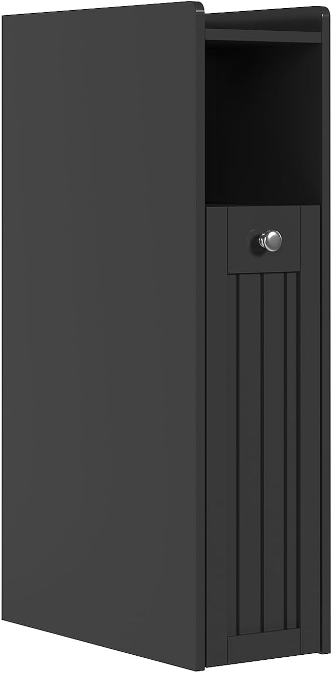 ChooChoo Slim Bathroom Storage Cabinet with Slide Out Drawers