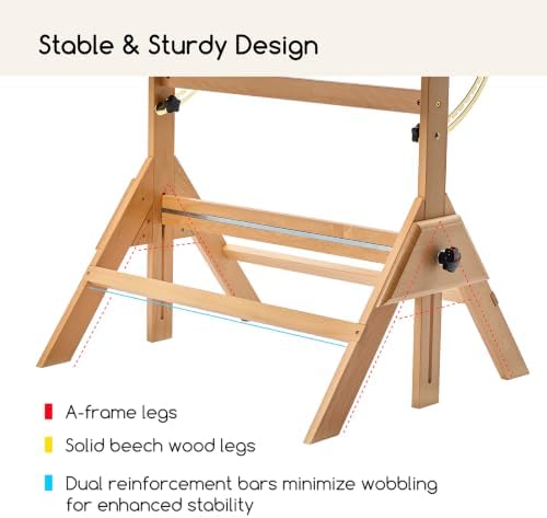 MEEDEN Wood Adjustable Drafting Table: 35.5" x 23.5" Art Drawing Desk