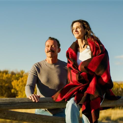 Arcturus Backwoods Military Wool Blanket (Red Buffalo, Twin)