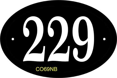 Comfort House Address Plaque Personalized. Display Your House Number. Made in...