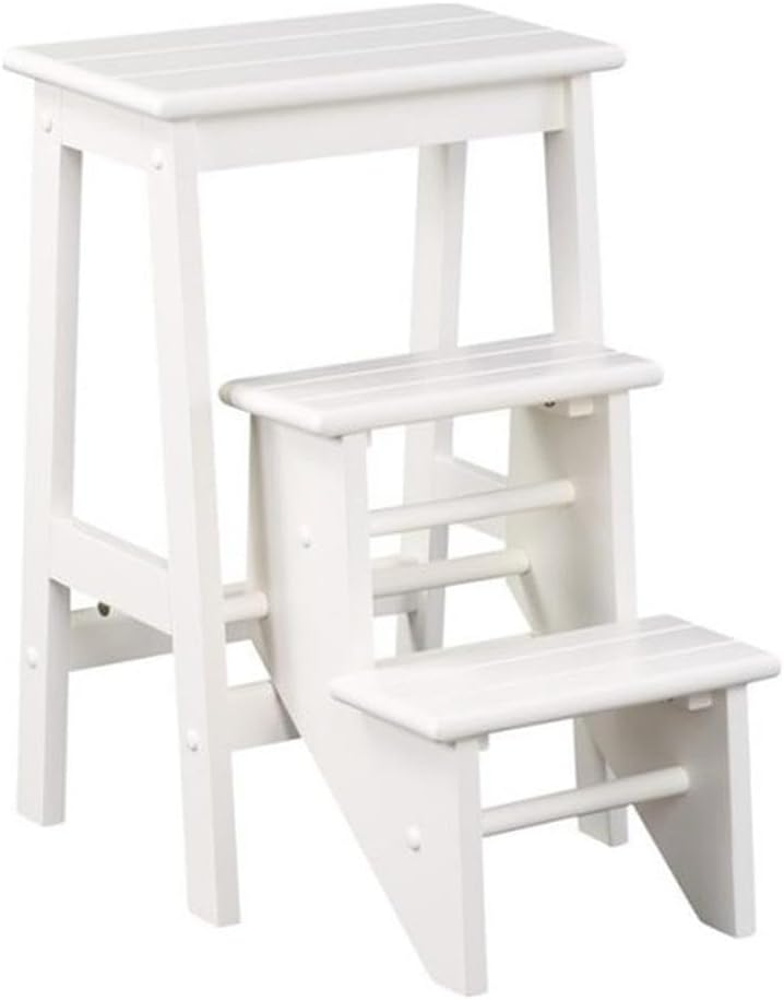 Boraam Step Stool, 24-Inch, White