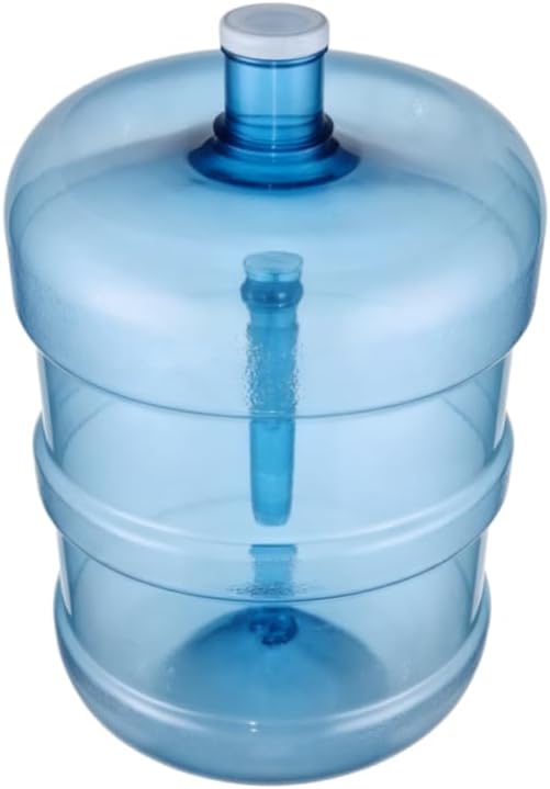 5 Gallon Reusable Water Jug, Leak-Proof Cap, Fits Top/Bottom Dispensers